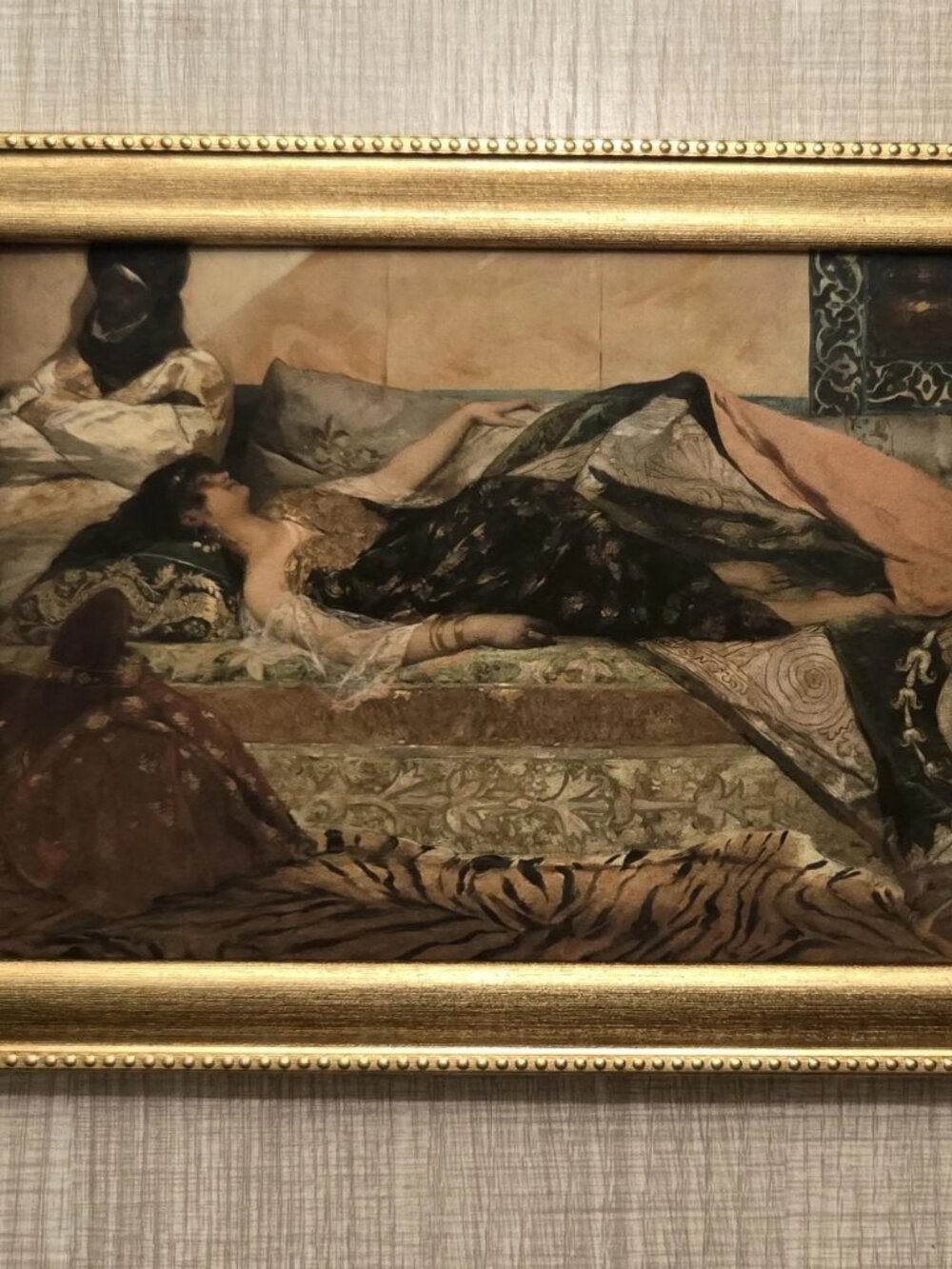 Benjamin-Constant "Odalisque" Art Reproduction Print